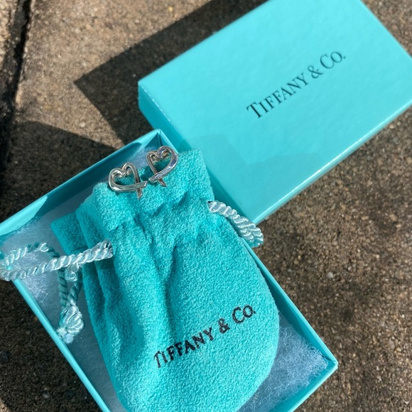 Tiffany & Co. Paloma Picasso Loving Heart Studs - Picture 6 of 10